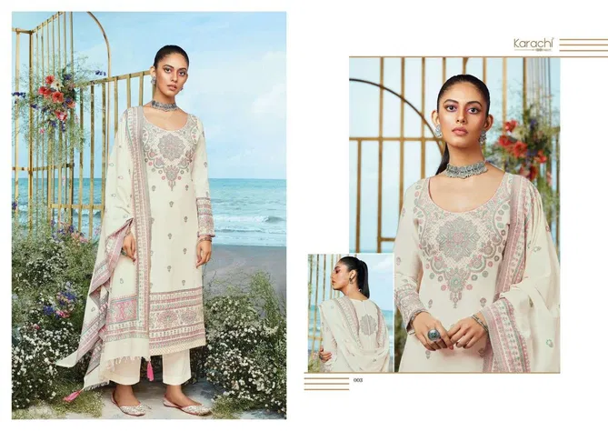 Elinor By Kesar Lawn Cotton Wholesale Dress Material Suppliers In Mumbai