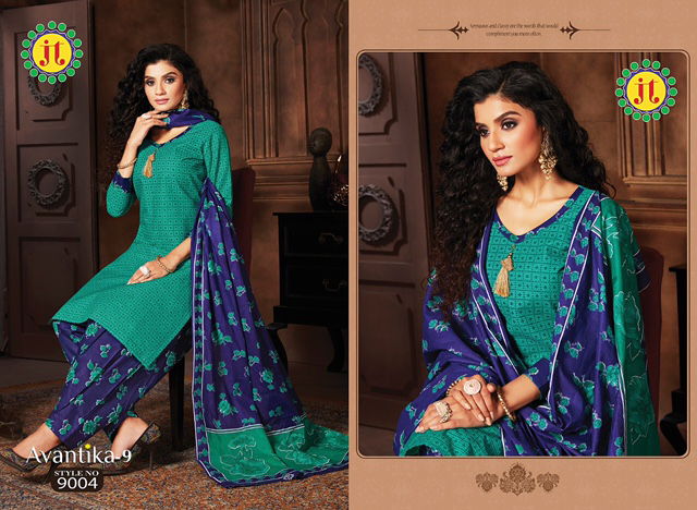 Jt Avantika 9 Casual Printed Regular Wear Pure Cotton Collection