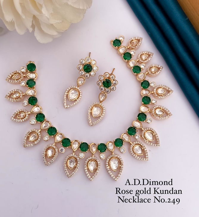 AD Diamond Wholesale Kundan Necklace Manufacturers