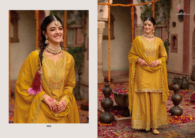 Rashmika By Eba Chinon Wedding Readymade Suits Suppliers In India