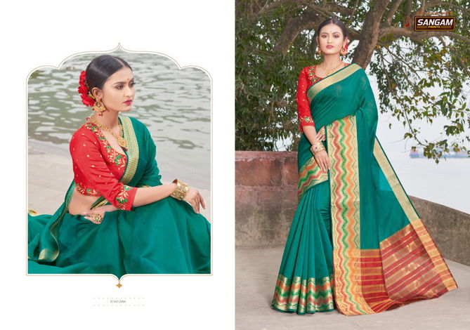 Sangam Bansuri 2 Exclusive Latest festive Wear Handloom Silk Designer Saree Collection