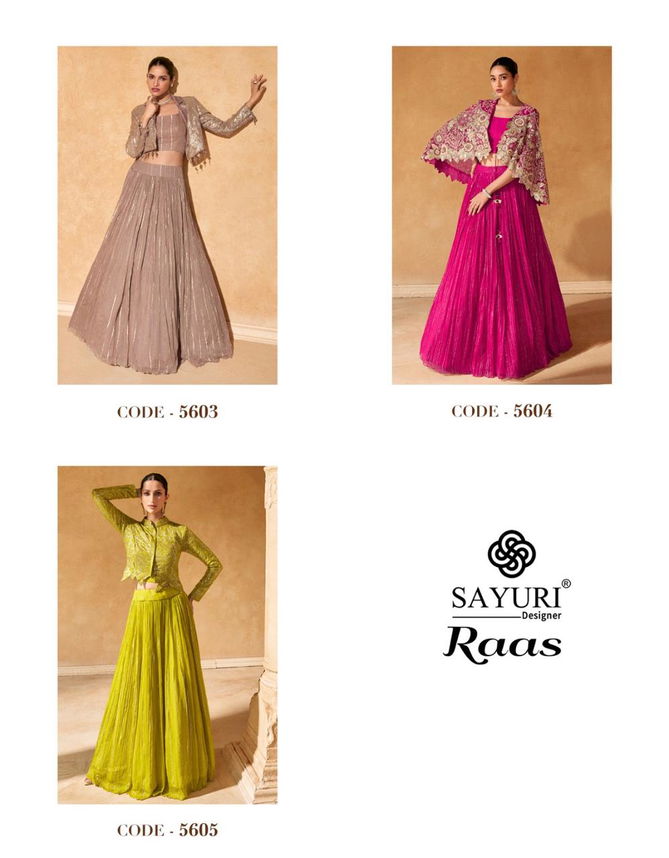 Raas By Sayuri Designer Indo Western Lehenga Wholesale In india