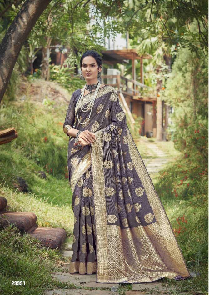 SHAKUNT NIRIKSHA Festive Wear Fancy Designer Cotton weaving Heavy Saree Collection