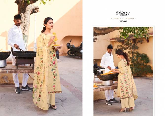 Belliza Namika Latest Casual Daily Wear Cotton Printed Designer Dress Material Collection
