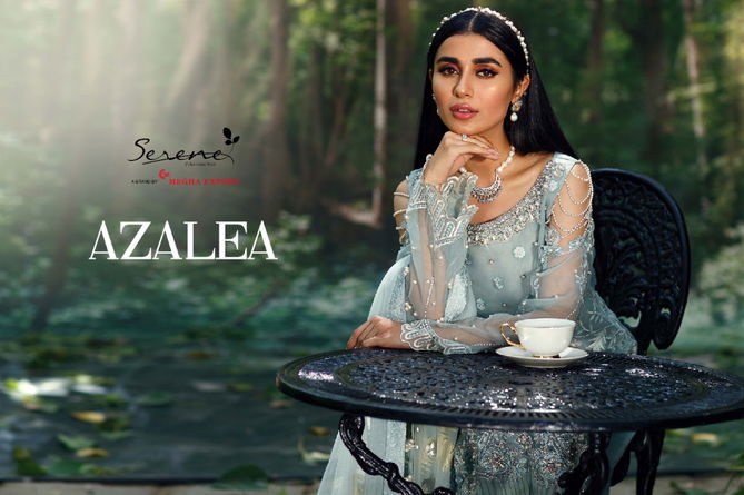 Serena Azalea Festive Wear Heavy Embroidery Work Desingner Pakistani Salwar Suits Collection