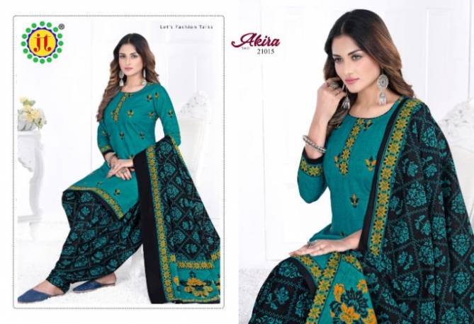 Jt Akira 21 Cotton Printed Casual Daily Wear Designer Dress Material Collection