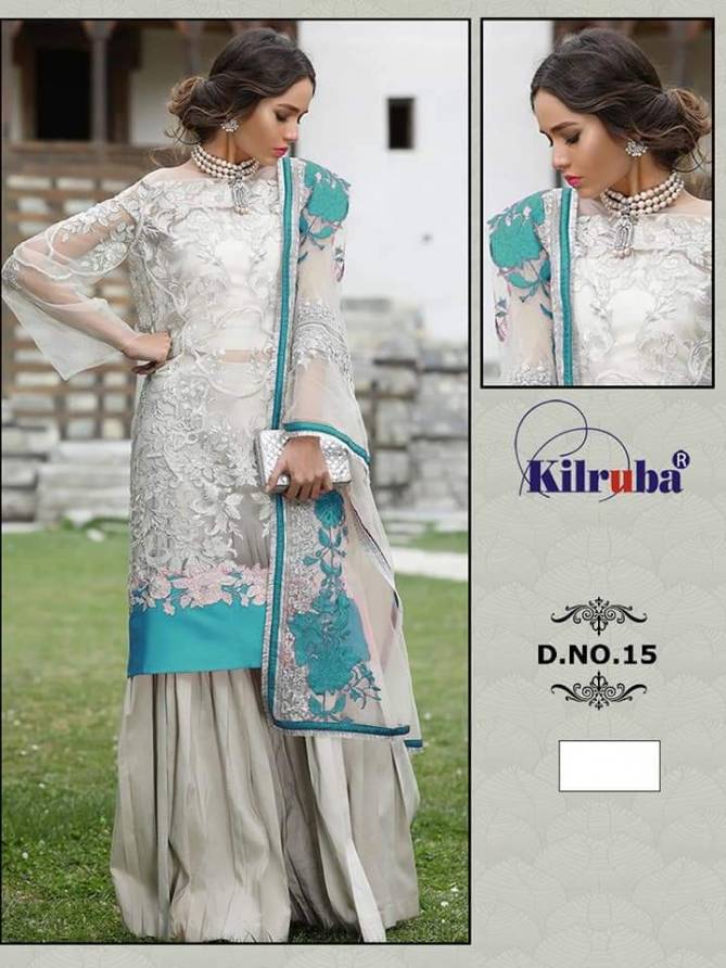 Kilruba Hit Latest Heavy Worked Colours Heavy Worked Net Festive Wear Designer Salwar Suit Collection 