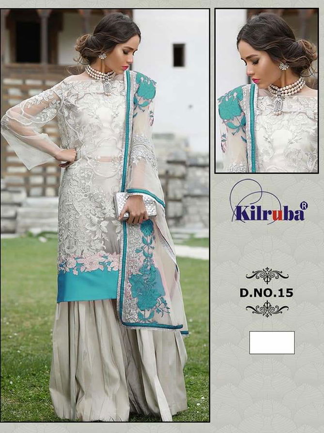 Kilruba Hit Latest Heavy Worked Colours Heavy Worked Net Festive Wear Designer Salwar Suit Collection 