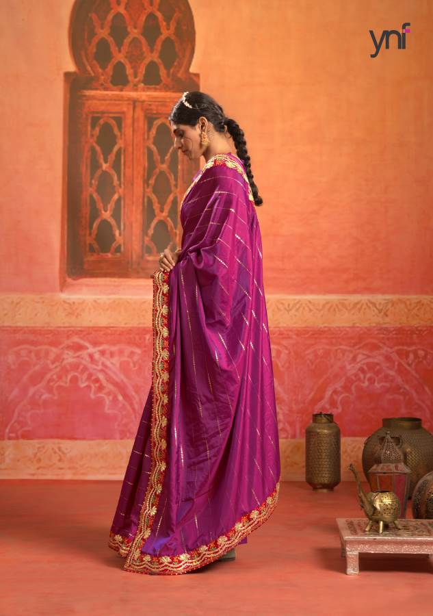 Ynf Bandhani Gota 1 Exclusive Festive Wear Sana Silk Latest Designer Saree Collection
