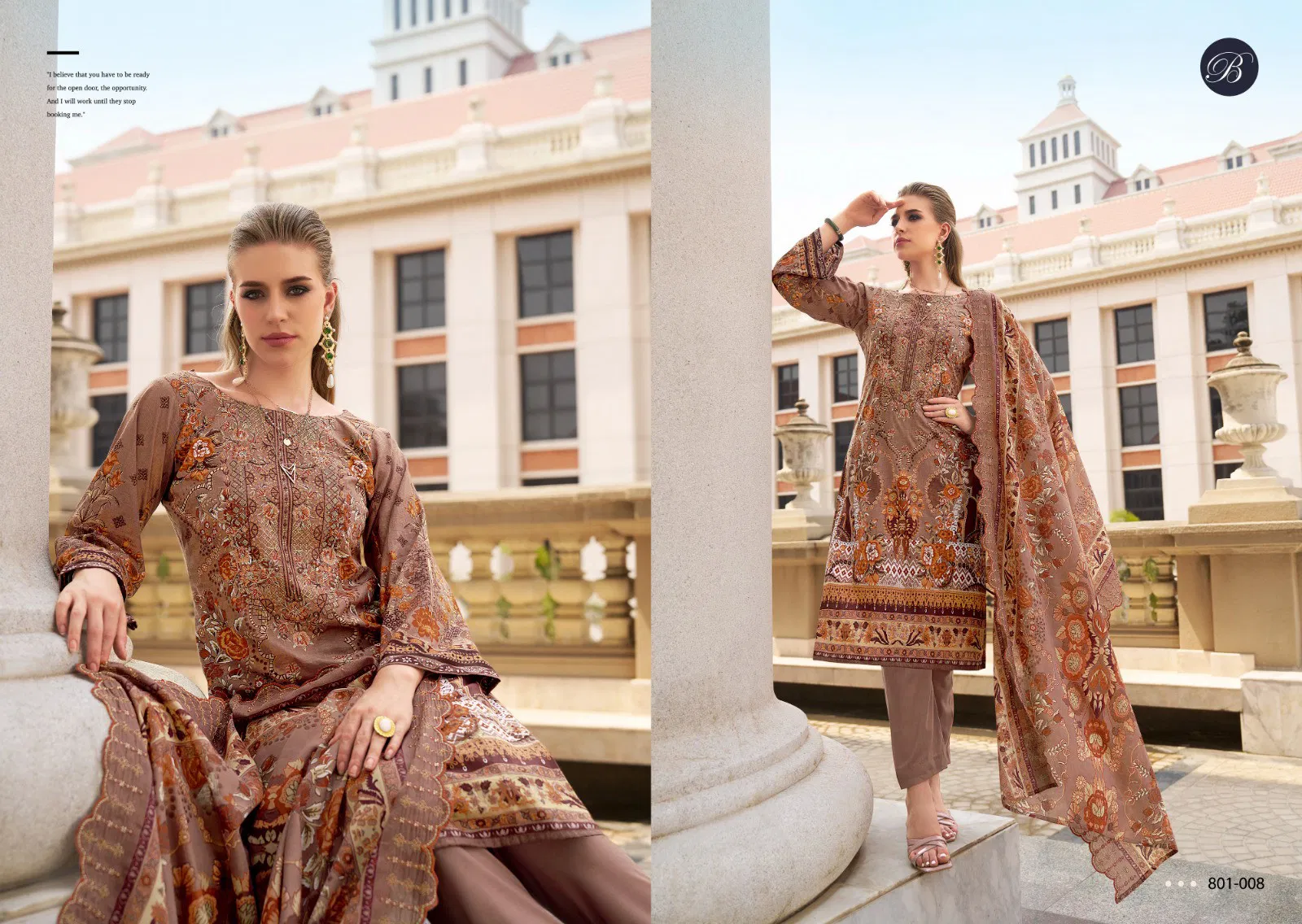  Guzarish by Belliza  Vol 20 Cotton Digital Printed Dress Material