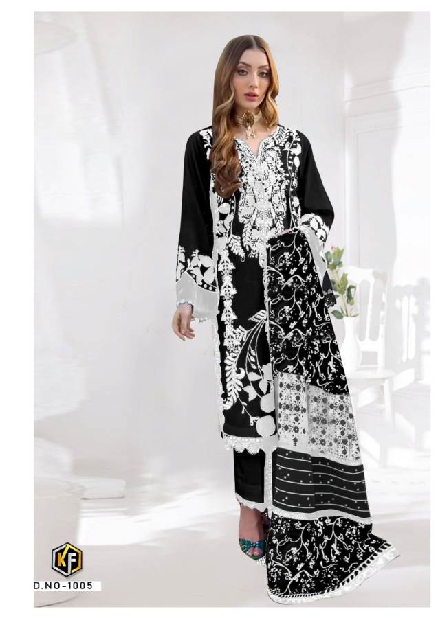 Roha Black And White Vol 1 By Keval Karachi Cotton Pakistani Readymade Suits Wholesale Online