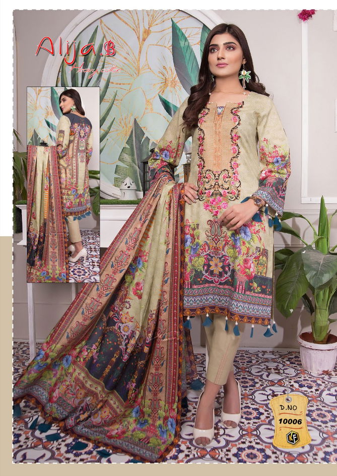 Keval Alija B 10 Latest Fancy Designer Heavy Cotton Digital Printed karachi Dress material Collection
