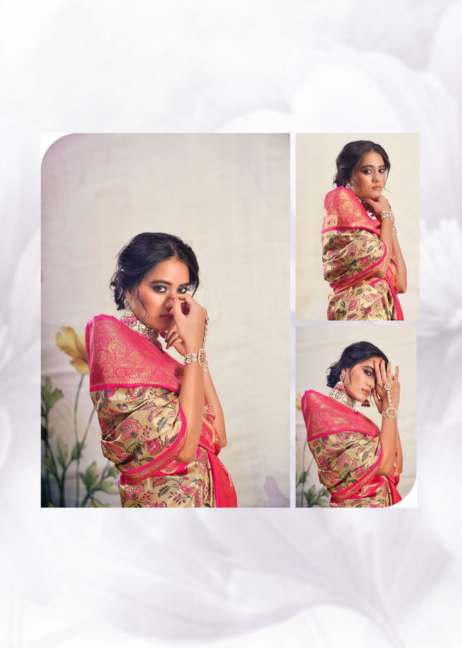 Kaval Silk By Rajyog Silk Wedding Sarees Catalog