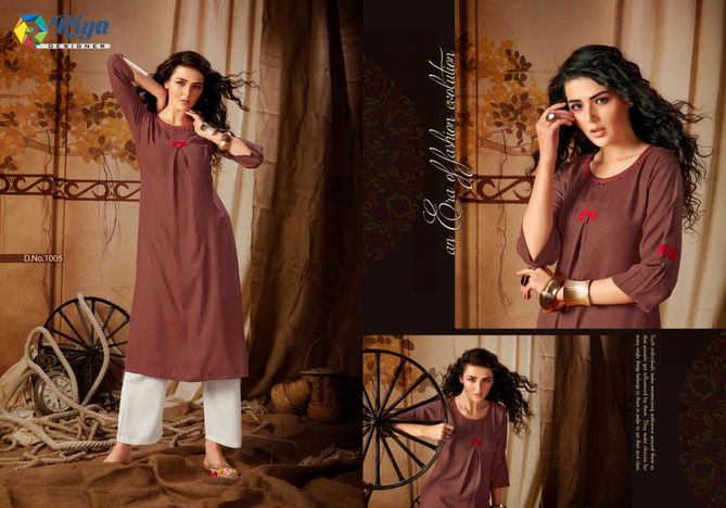 Riya Anokhi Latest Designer Casual Wear Stylish Kurtis Collection 