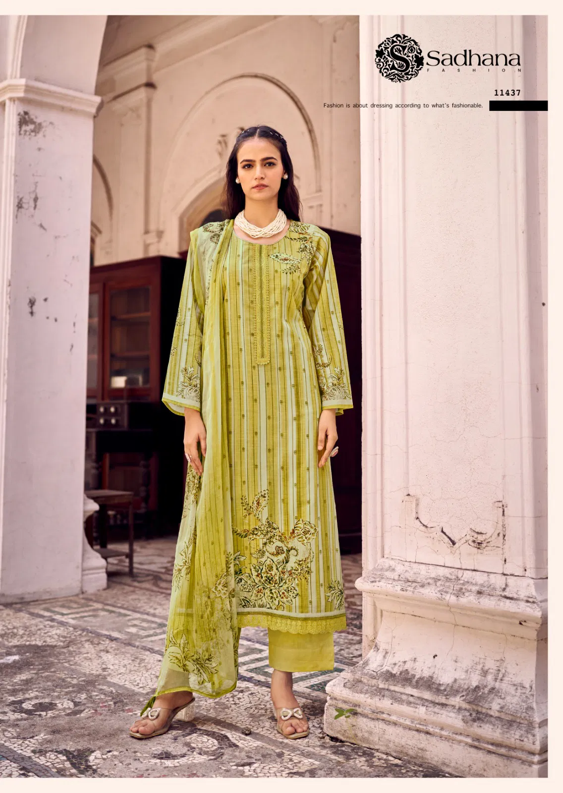 Rohi By Sadhana Lawn Cotton Digital Printed Dress Material Suppliers In India