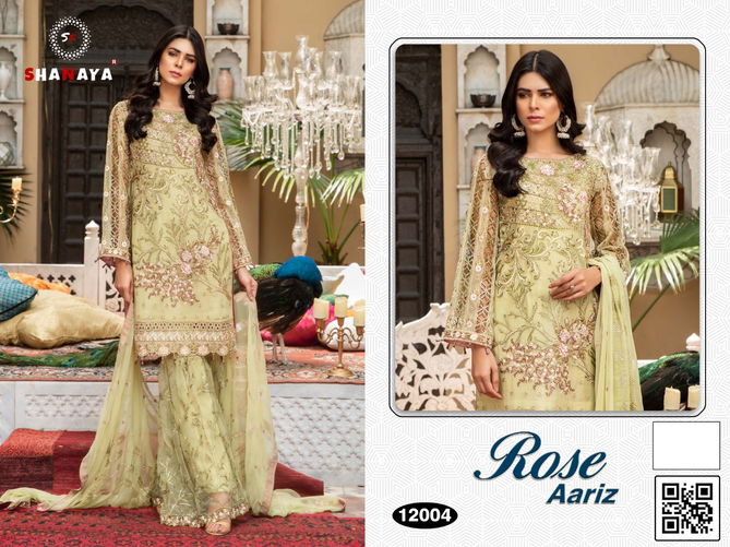 Shanaya Rose Aariz Latest Festive Wear Heavy Faux Georgette Heavy Handwork Pakistani Salwar Suits Collection
