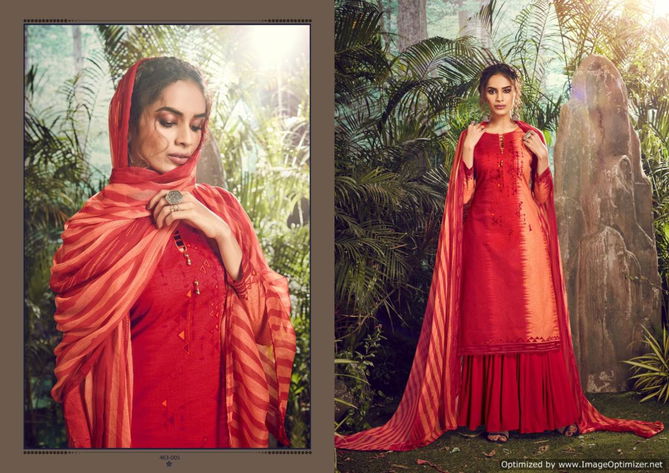 Julia By Belliza Pure Pashmina Woollen Dress Material Wholesale In India