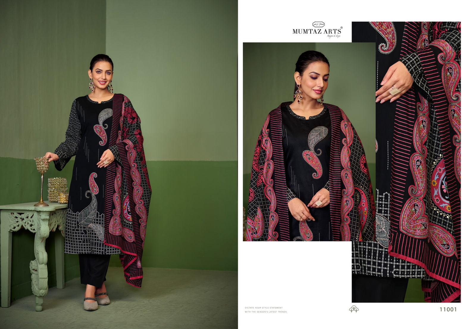 Anamika By Mumtaz Jam Silk Printed Dress Material Wholesale Price In Surat