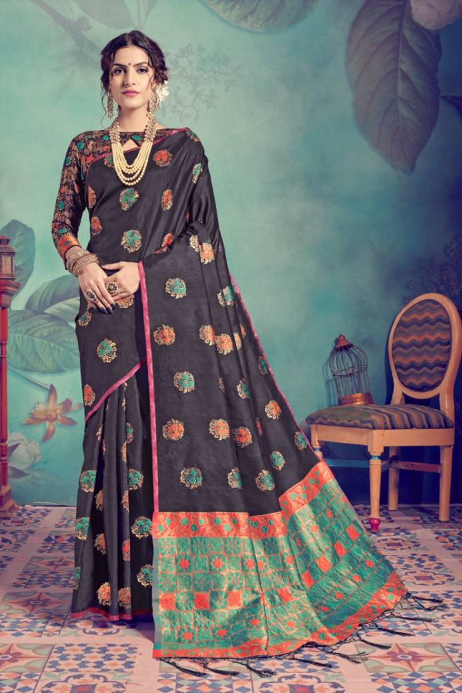 Ynf Pasudh Nx Occasion Wear Banarasi Tussar Silk Latest Designer Saree Collection