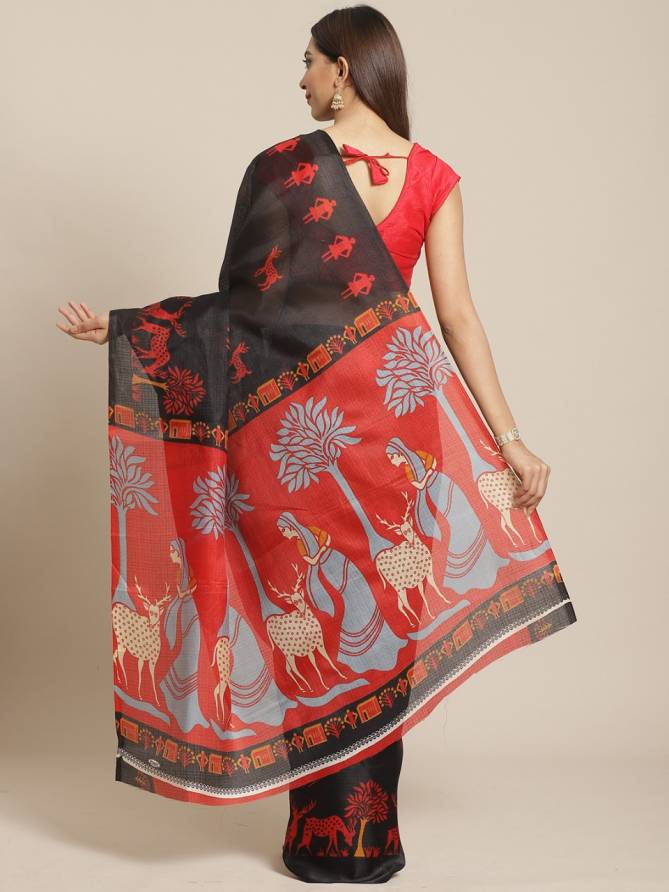 Bhagalpuri 3 Ethnic Festive Daily Wear Silk Sarees Collection