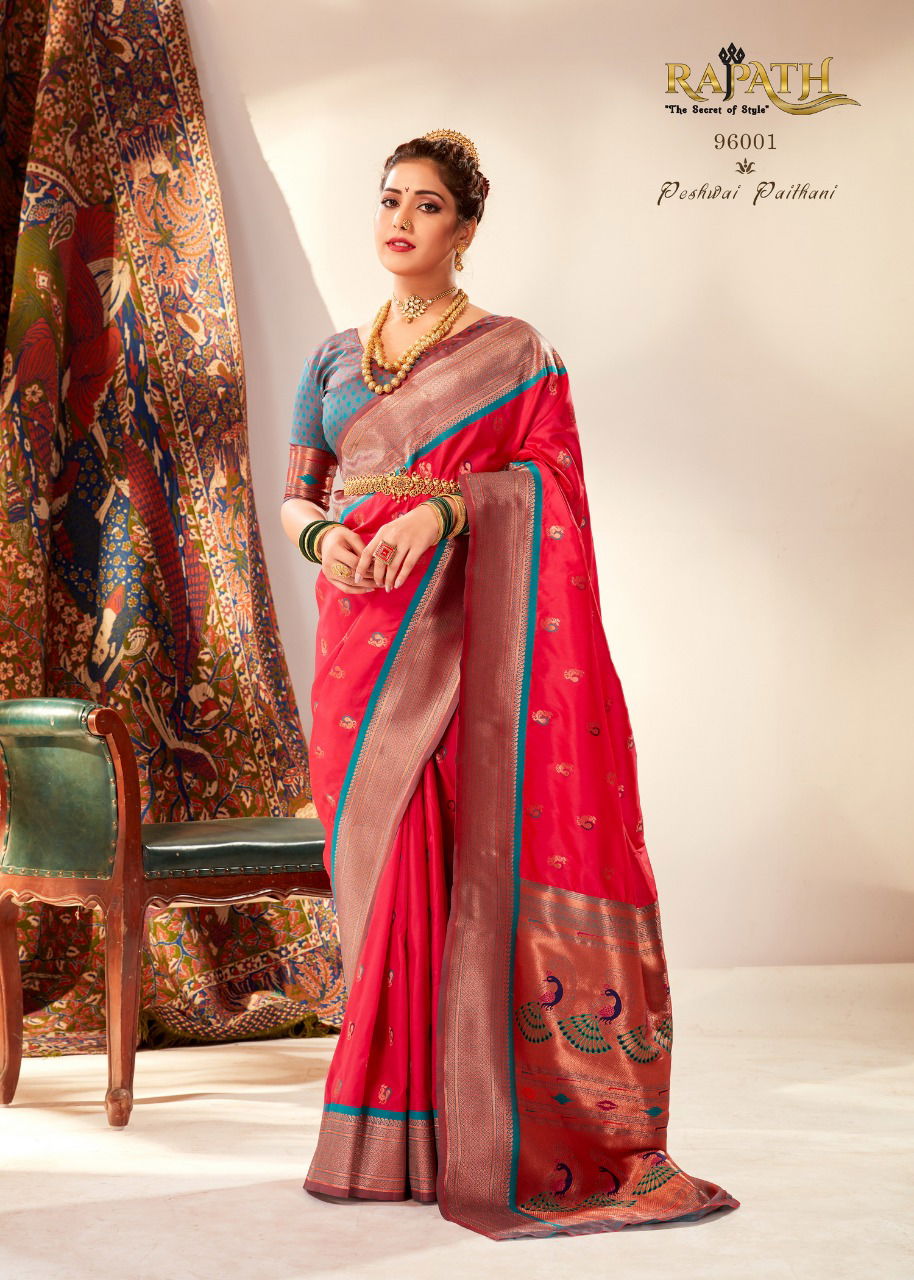 Mihira By Rajpath Paithani Silk Banarasi Saree Wholesale Shop In Surat