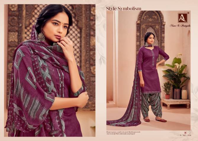 Alok Noor E Patiyala 11 Designer Pure Jam Jacquard with Stitched Tie and Fancy Bottom And Dupatta Dress Material Collection