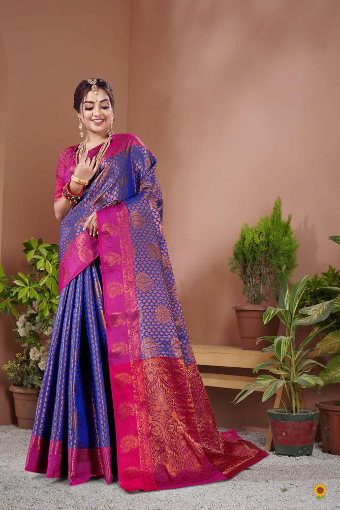 Gc Pure Banarasi Silk Jari Wedding Wear Saree Suppliers In India