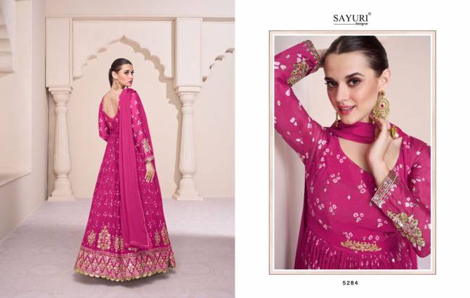 Sayuri Vartika Wedding Wear Embroidered Gown Catalog