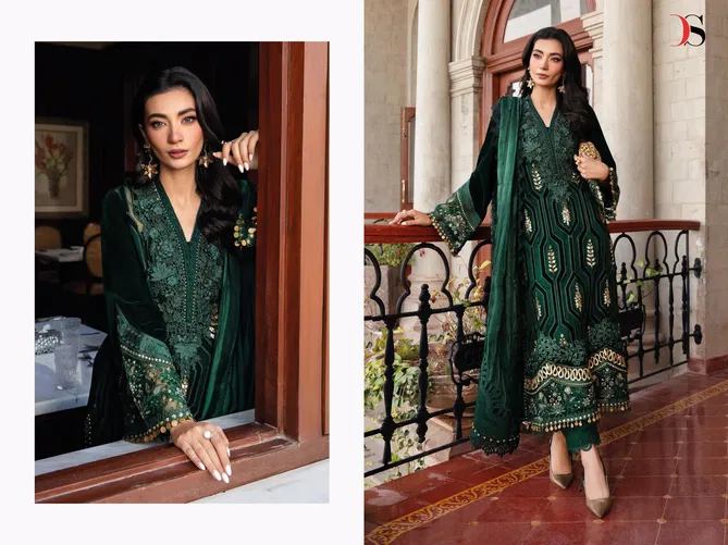 Maria B Luxe 2 By Deepsy Cotton Printed Pakistani Salwar Suit Wholesale Price