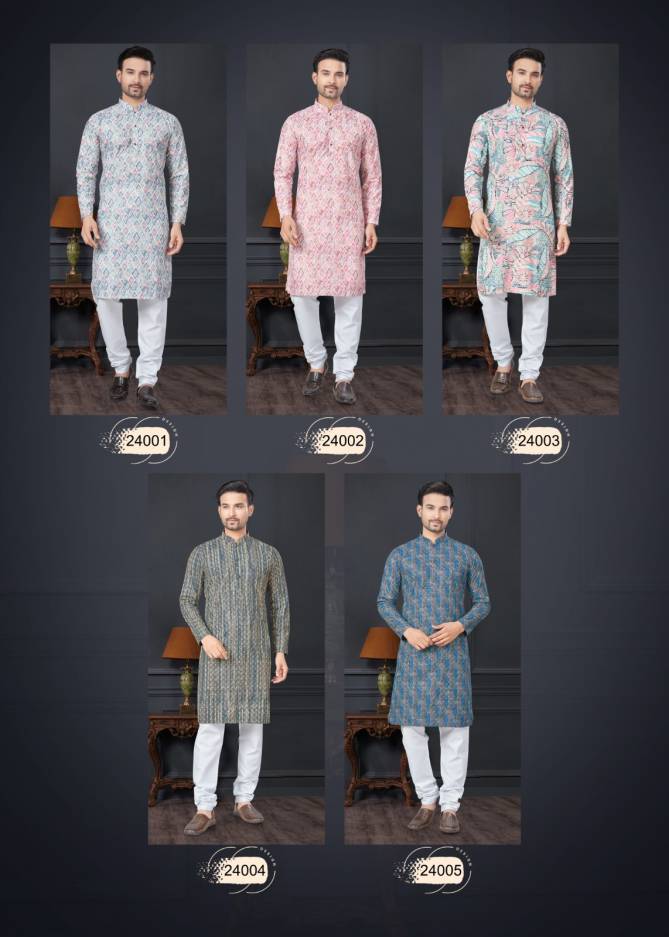 Outluk Wedding Collection Vol 24 Rayon Mens Kurta Pajama Manufacturers