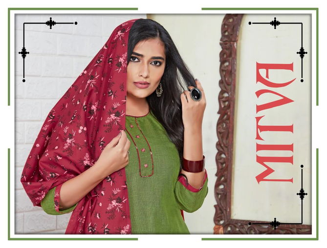 Mitva Fancy Ethnic Daily Wear Rayon Printed Ready Made Collection
