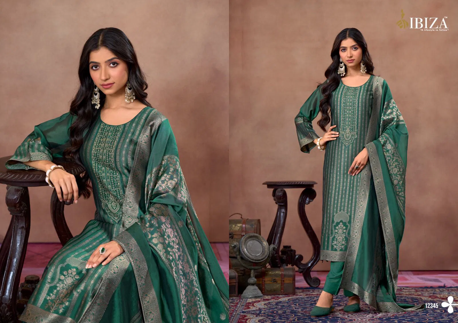 Yavier By Ibiza Banglory Silk Designer Salwar Kameez Wholesalers In Delhi