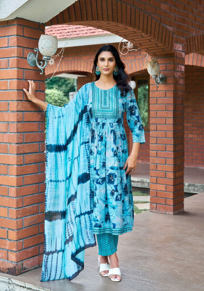 Simran Vol 5 By Mystic 9 Printed Kurti With Bottom Dupatta Orders In India