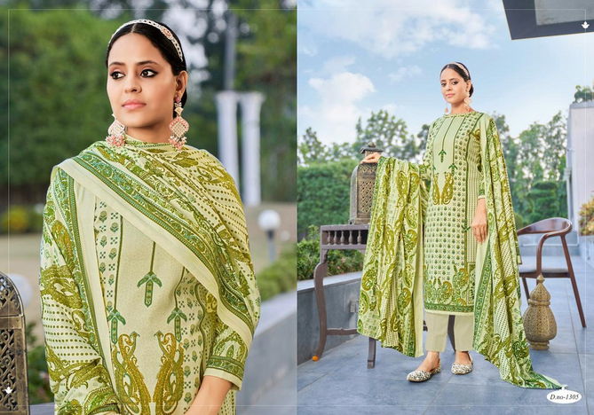 Radhe Kashmir Ki Kali Vol 13 Printed Pashmina Dress Material Catalog