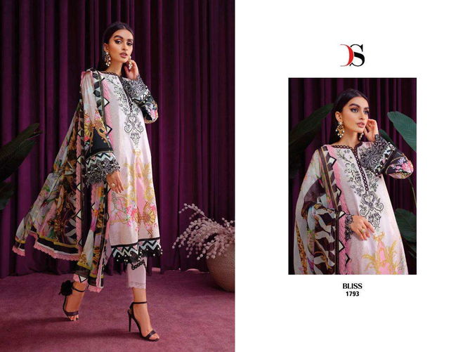 Bliss Vol 4 By Deepsy Suit Pasmina Embroidery Salwar Kameez Suppliers In India