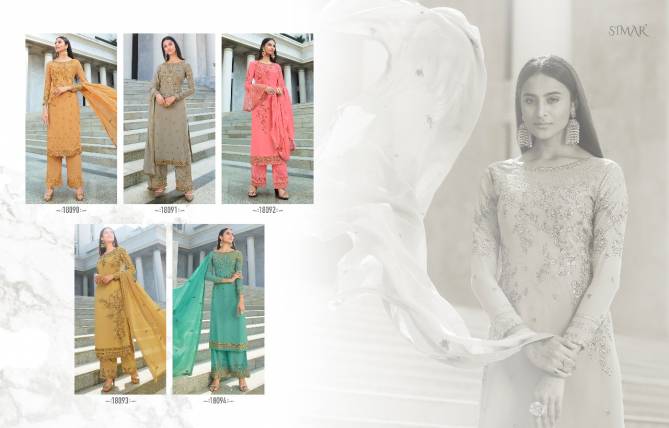 Simar Heenaz Vol 2 Exclusive Designer Party Wear Embroidered Salwar Kameez Collection