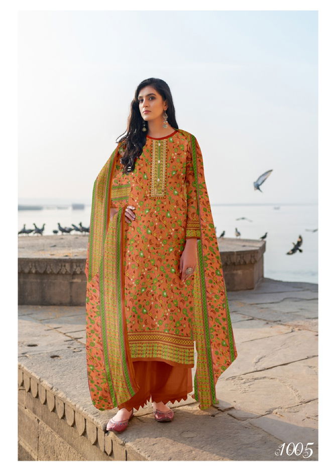 Ghazal Royal Latest Fancy Design Casual Regular WearWear Dress Material Collection
