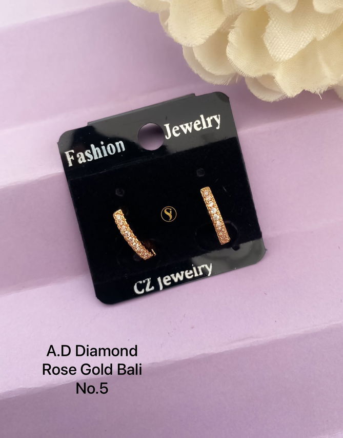 Diamond Rose Gold And Silver Tops Exporters in India