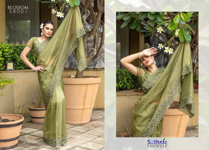 Blossom By Sethnic Party Wear Saree Exporters In India