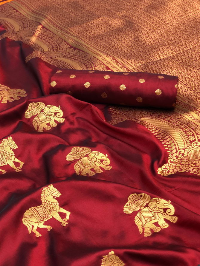 Niharika Silk 49 Latest Fancy Designer Heavy Festive Wear Banarasi jacquard Saree Collection
