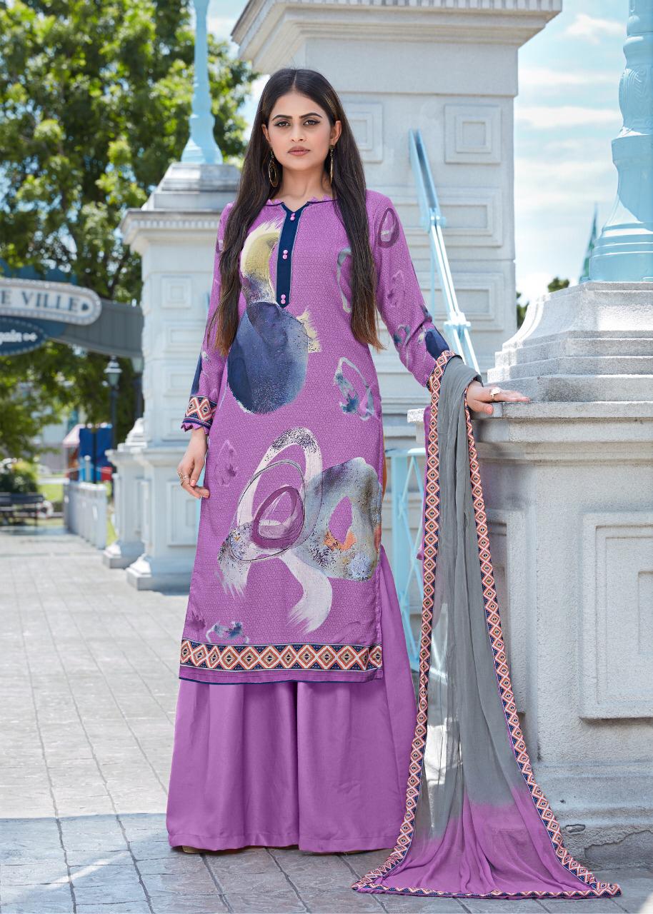 BIPSON SIGNATURE Latest fancy Designer Casual Wear Woollen Pashmina Lurex Digital Print Salwar Suit Collection