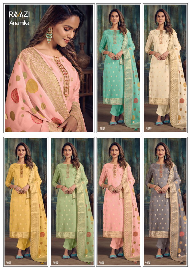 Anamika By Rama Heavy Designer Dress Material Catalog