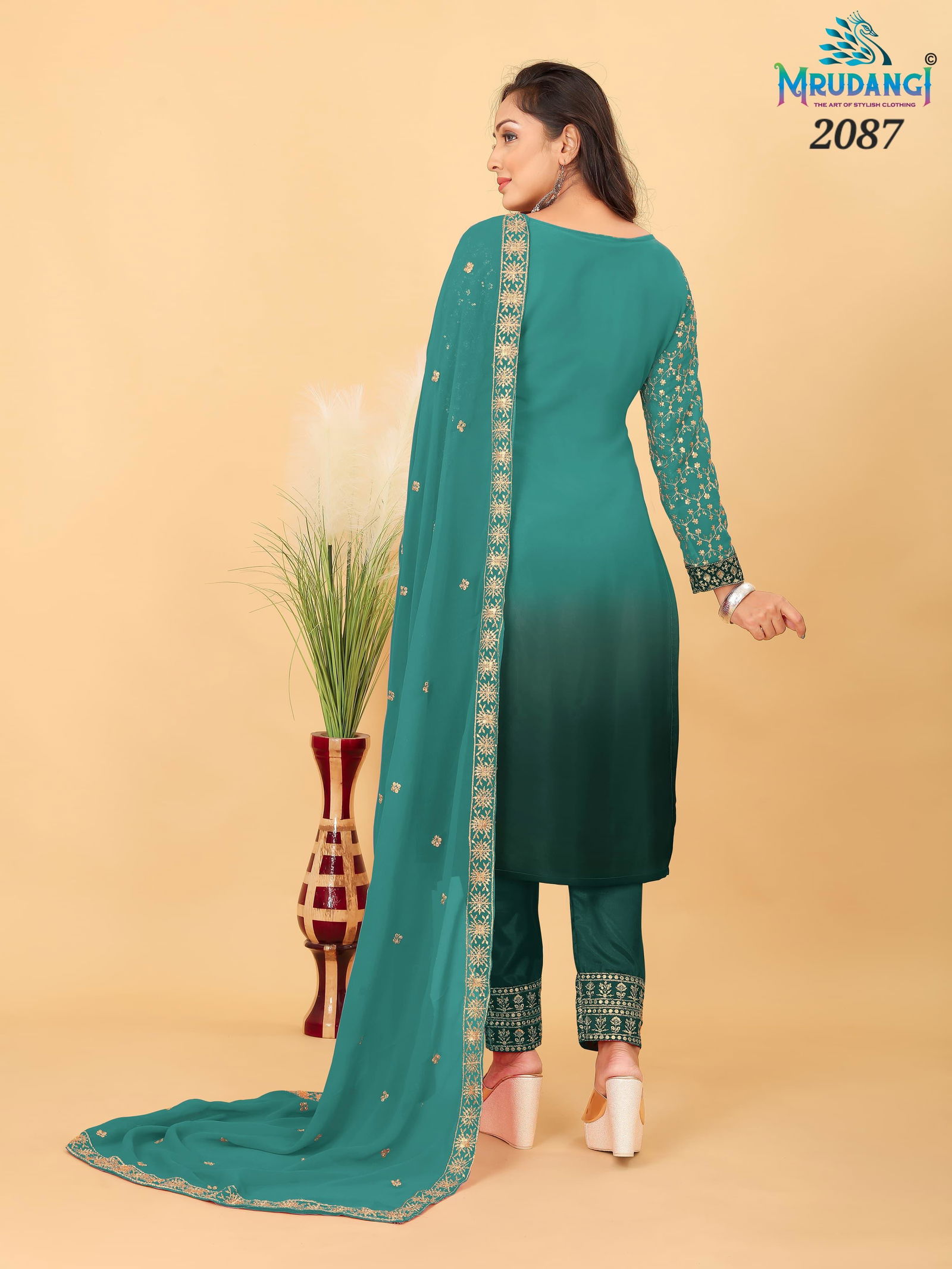 Misri By Mrudangi Kurtis With Bottom Dupatta Orders In India