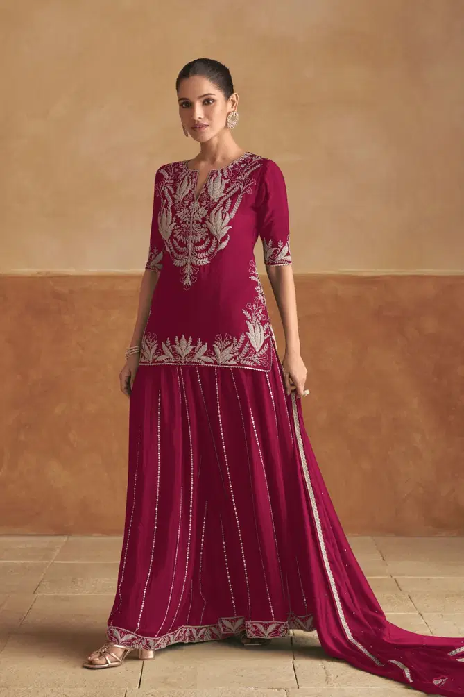 Haniya Colour By Gulkayra Real Chinon Designer Readymade Suits Orders In India