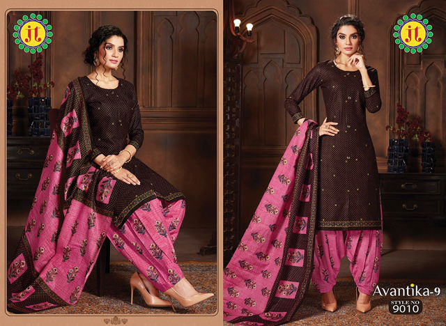 Jt Avantika 9 Casual Printed Regular Wear Pure Cotton Collection