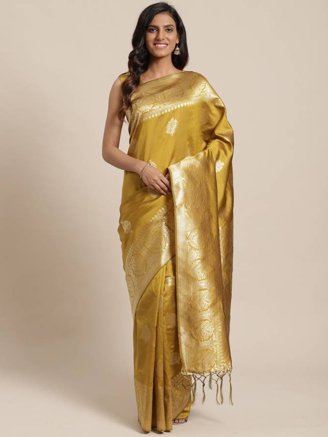 Tanisha 1 Festive Silk Blend Designer Woven Saree Collection at Wholesale Price