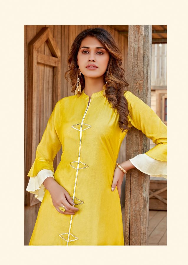 Aarvi Manya 24 Latest Fancy Designer Ethnic Wear Luxury Pure Rayon Cotton Kurtis Collection
