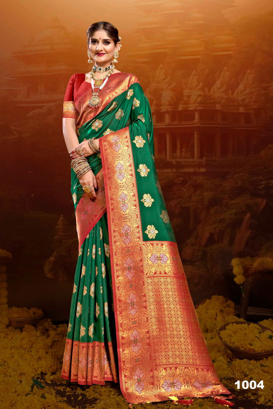 Meraki Silk Vol 3 By Saroj Copper Saree Wholesale Market In Surat With Price