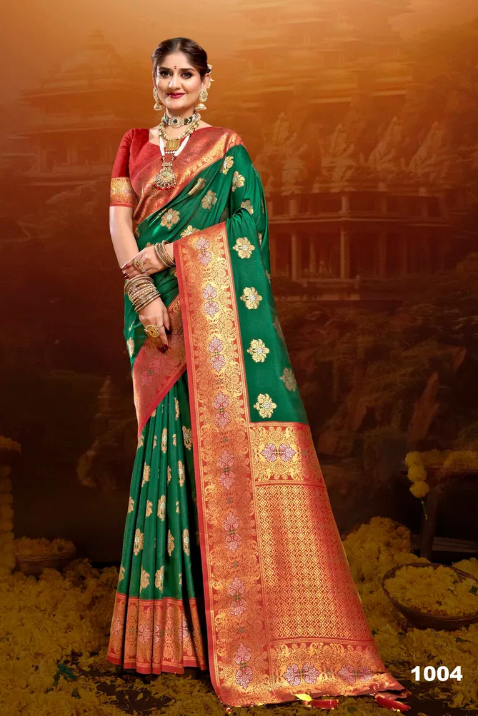 Meraki Silk Vol 3 By Saroj Copper Saree Wholesale Market In Surat With Price