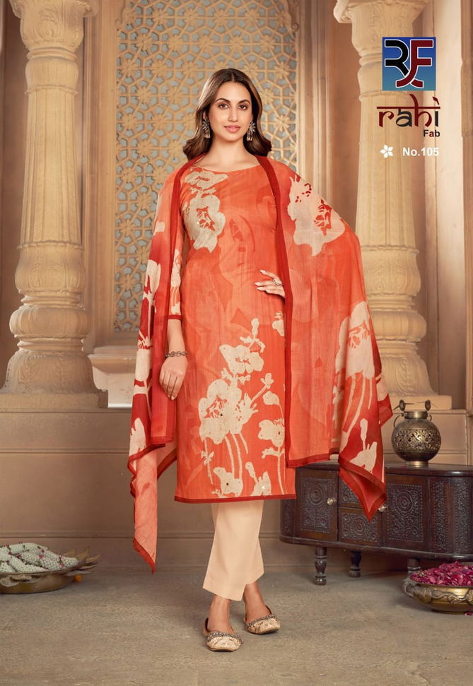 Rose Gold Vol 1 By Rahi Fab Cotton Cambric Dress Material Suppliers In India